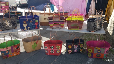 Walk to the Provence market